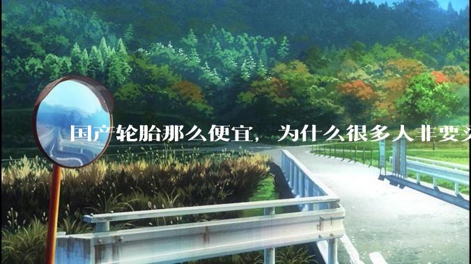 国产轮胎那么便宜，为什么很多人非要买高价的国外轮胎？?
