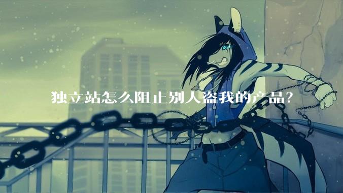 独立站怎么阻止别人盗我的产品？