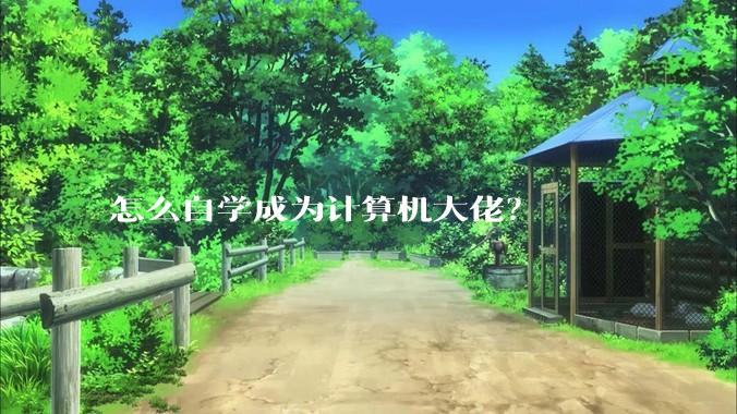 怎么自学成为计算机大佬？