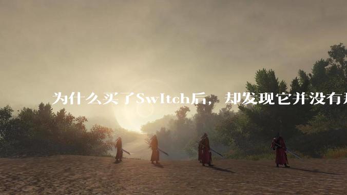 为什么买了Switch后，却发现它并没有那么好玩？