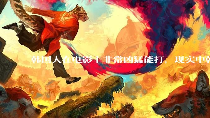 韩国人在电影上非常凶猛能打，现实中韩国男人的战力如何?