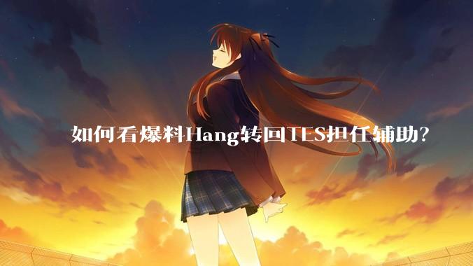 如何看爆料Hang转回TES担任辅助？