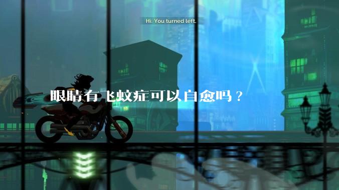 眼睛有飞蚊症可以自愈吗?