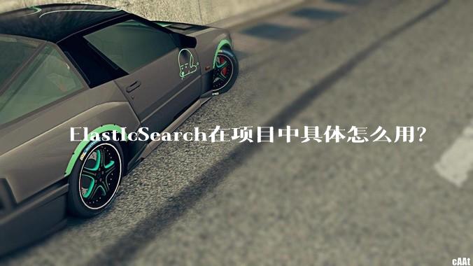 ElasticSearch在项目中具体怎么用？