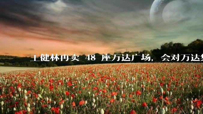 王健林再卖 48 座万达广场，会对万达集团带来哪些影响？目前万达面临怎样的困境？