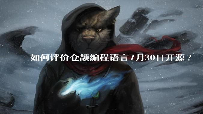 如何评价仓颉编程语言7月30日开源?