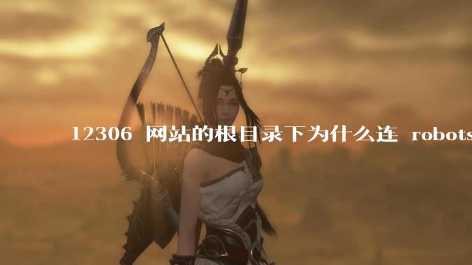12306 网站的根目录下为什么连 robots.txt 文件（反爬虫协议）都没有？