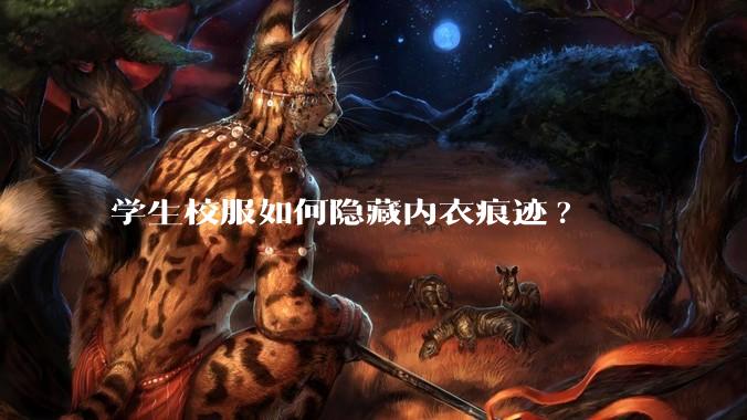学生校服如何隐藏内衣痕迹?