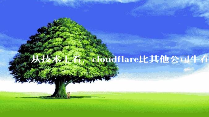 从技术上看，cloudflare比其他公司牛在哪儿？
