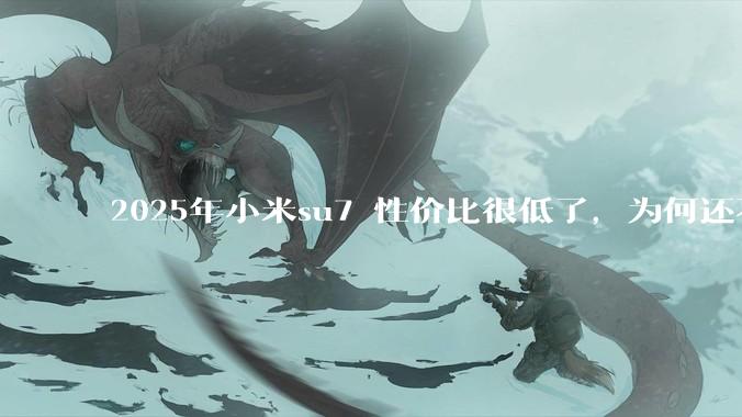 2025年小米su7 性价比很低了，为何还不更新改款？