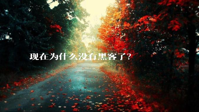 现在为什么没有黑客了？